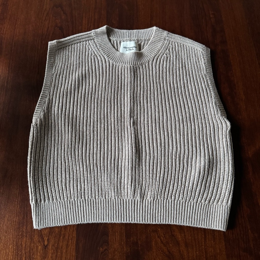 A&F sweater tank
